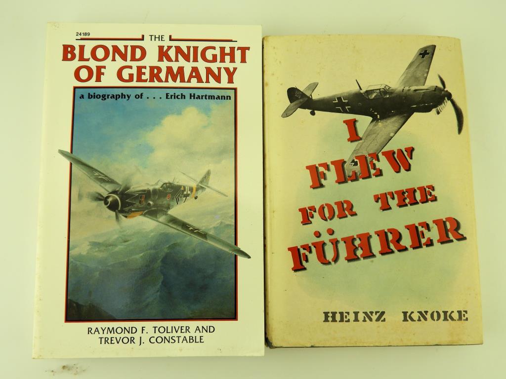 Military reference books to Include: 7 total- The Happy Falcon by Wolfgang Falck, Sopwith Camel