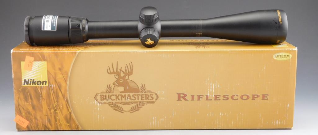 Lot #105 - Nikon Buckmaster Riflescope 4.5-14x40mm BDC Reticle