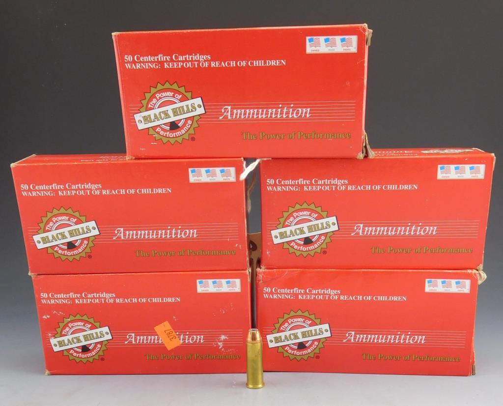 Lot #131 - (250) rounds of Black Hills Ammunition, 44 MAG, 240 GR, JHP