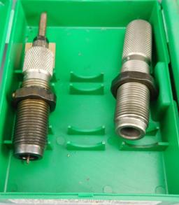 Lot #162 - (3) RCBS Reloading Dies in plastic hardcases: .30-06 Springfield, 7x57mm Mauser,  8mm