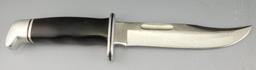 Lot #20 - Buck Model 119 Knife in sheath (10”), Smith & Wesson  9 ¼” in sheath, Crock Stick
