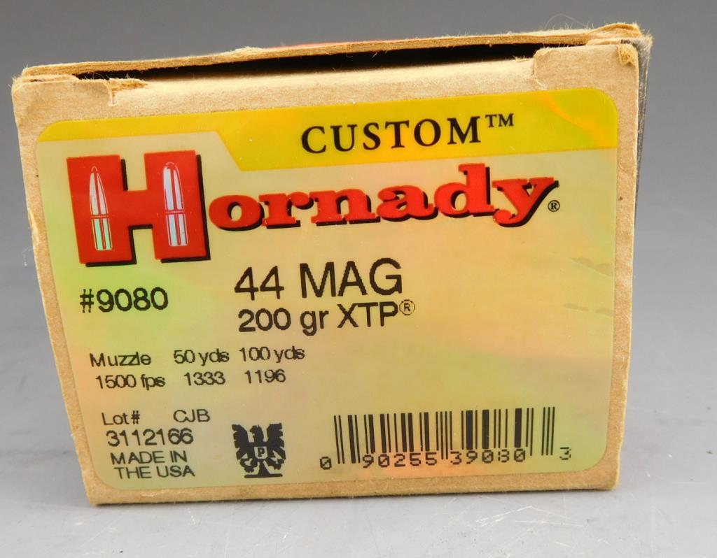 Lot #202 - (50) rounds of CCI, 17 HMR, JHP, (50) rounds of Hornady, 17 HMR, VMAX, (50)  rounds