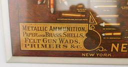 Lot #240 - Winchester Repeating Arms Co. Duck and Bullets Advertising Sign