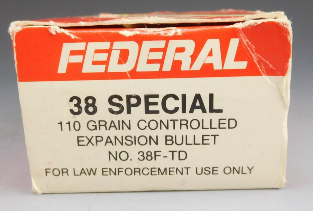 Lot #34 - (8) rounds of Federal Premium, 12 GA, 2 ¾ in, 1 Oz, truball rifled slug HP, (16)