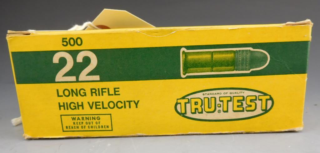 Lot #67 - (500) rounds of True.Test 22 long Rifle High Velocity, (500) rounds of Federal  Classic