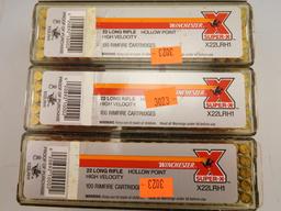 Lot #72 - (200) rounds of Western Super X, 22 Long Rifle, (100) rounds of CCI, 22 long  Rifle,