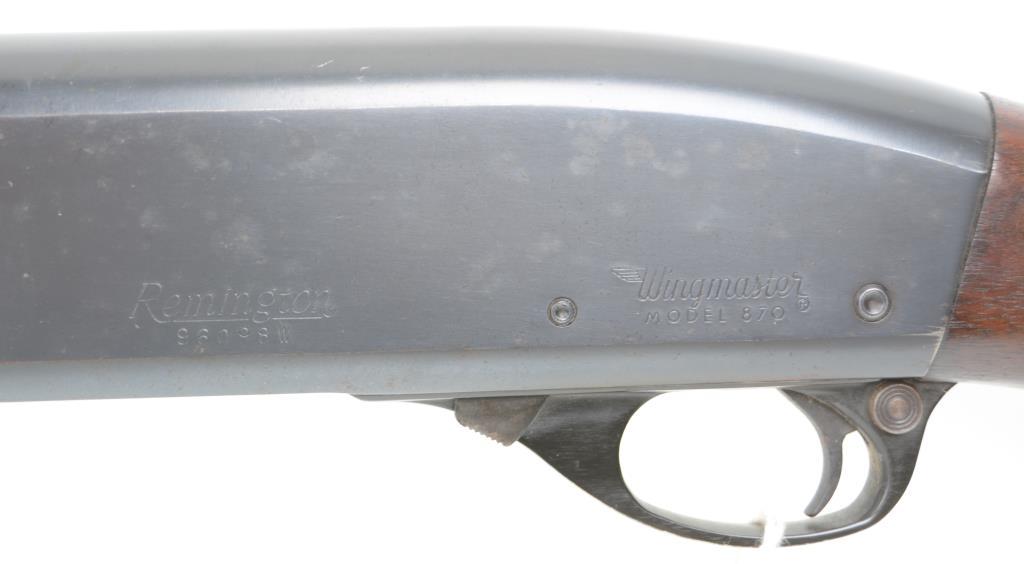 REMINGTON WINGMASTER 870 Pump Action Shotgun