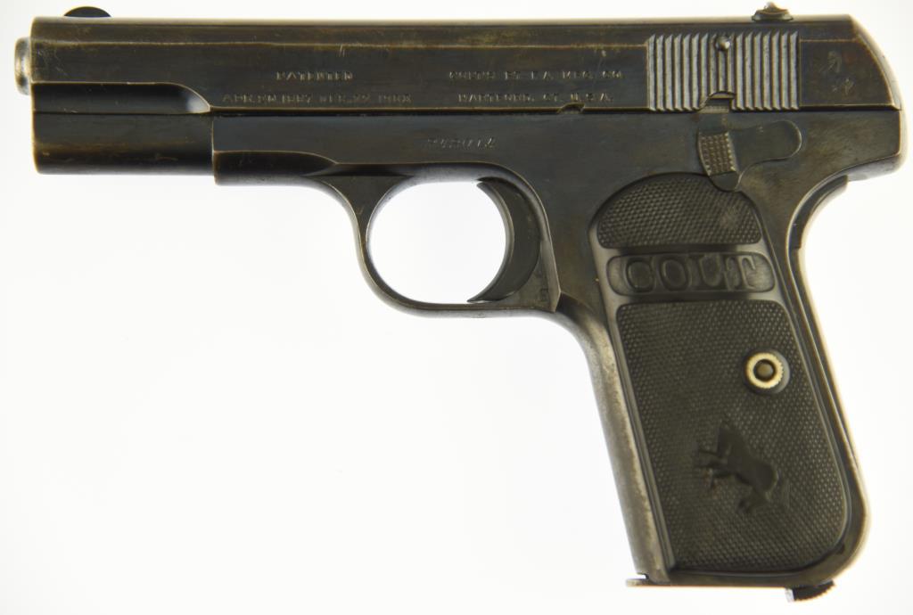 COLTS P.T.F.A. MFG CO. 1903 POCKET HAMMERLESS Semi Auto Pistol