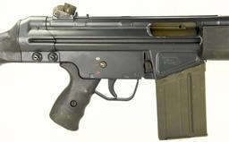 Heckler & Koch G3 Full Auto Machine Gun SN# A039166. "IB" Date code (1981) Name of Mfg on Form 4 is