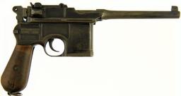 WAFFEN FABRIK MAUSER 1896 BROOM HANDLE Semi Auto Pistol