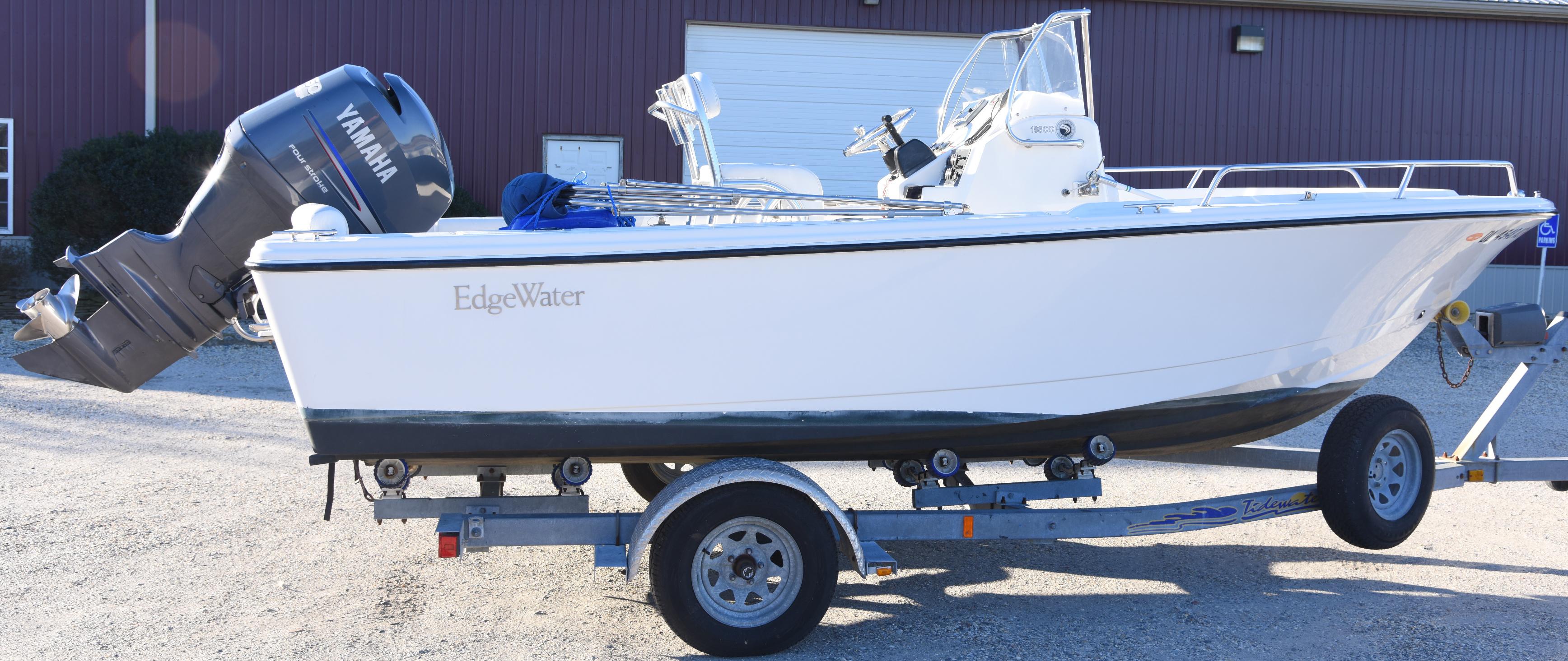 Single Owner 2010 Edgewater188CC 18ft center console boat with Yamaha F150 Outboard