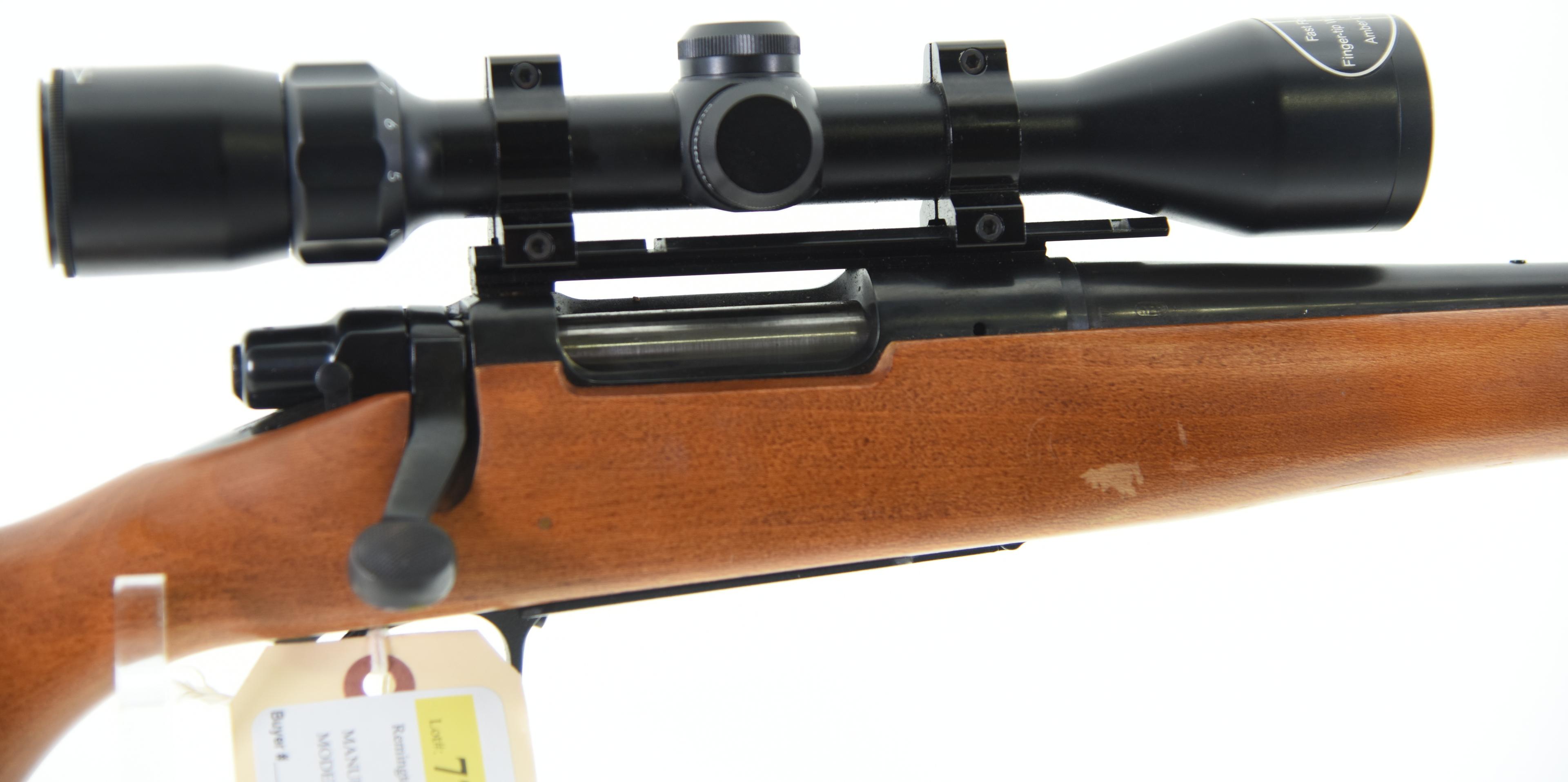 Remington Arms Co Seven Bolt Action Rifle