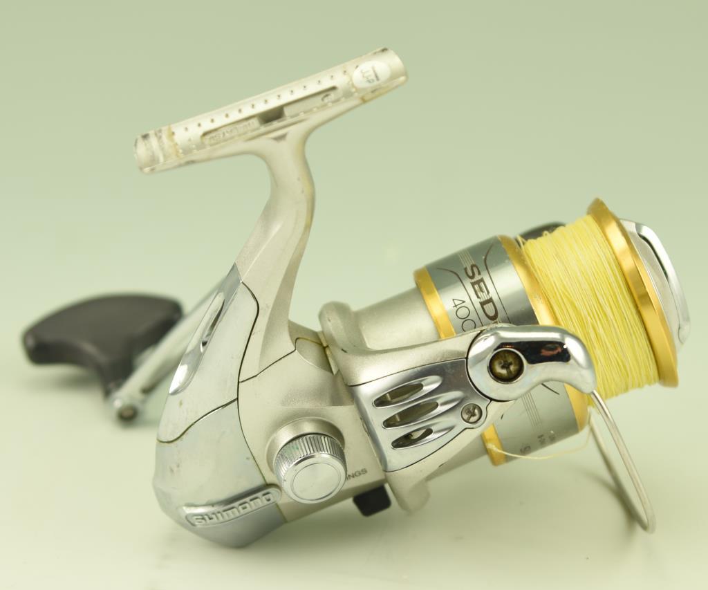 Lot #10 - Shimano Sedona 4000FD Saltwater spinning reel (excellent condition with approx. 225