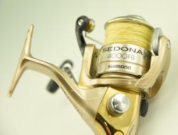 Lot #13 - Shimano Sedona 4000FD Saltwater spinning reel (excellent condition with approx. 225