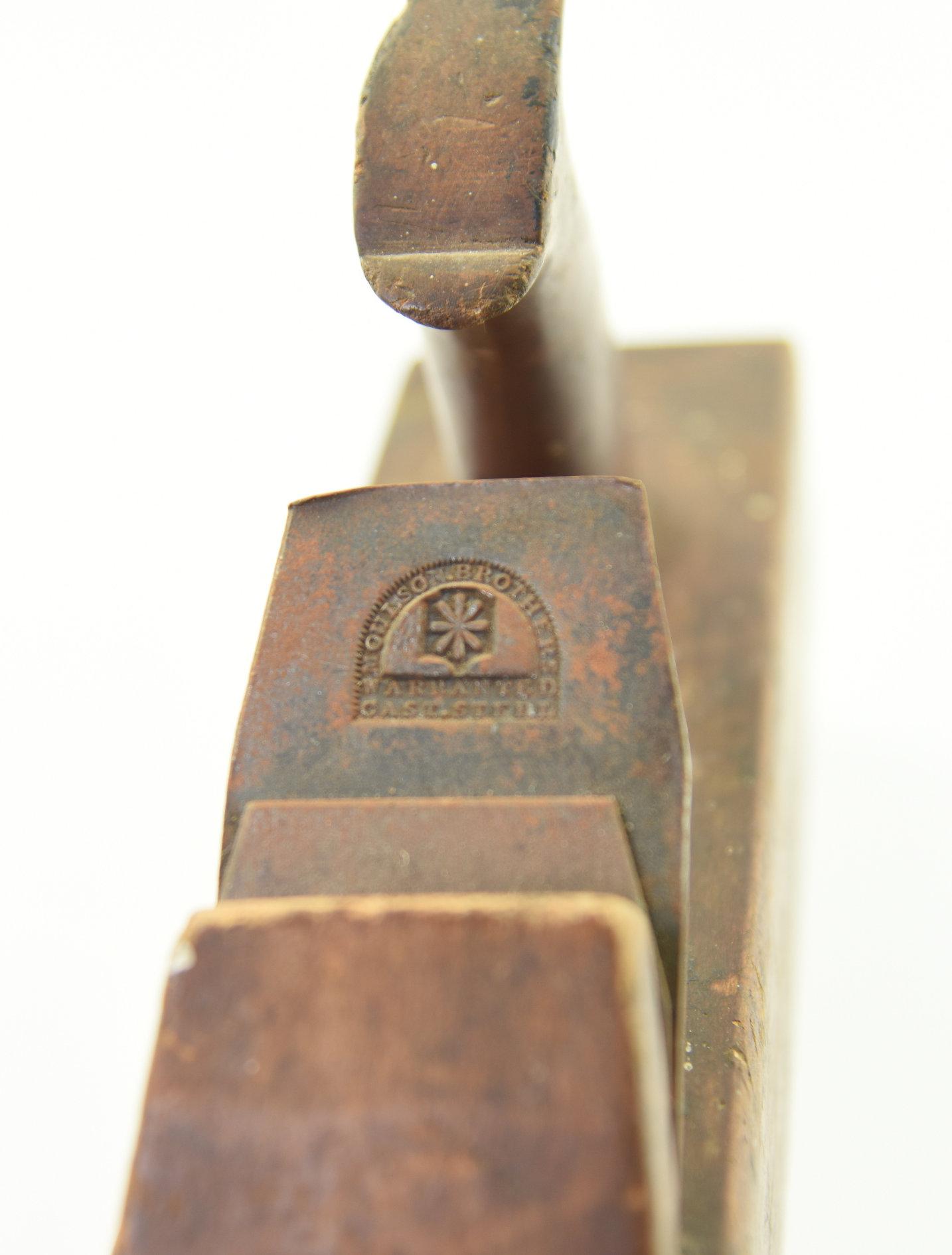 Lot #367 - Olsen Brothers 19th Century wooden hand plane, T. Banbury 19th Century wooden finishing