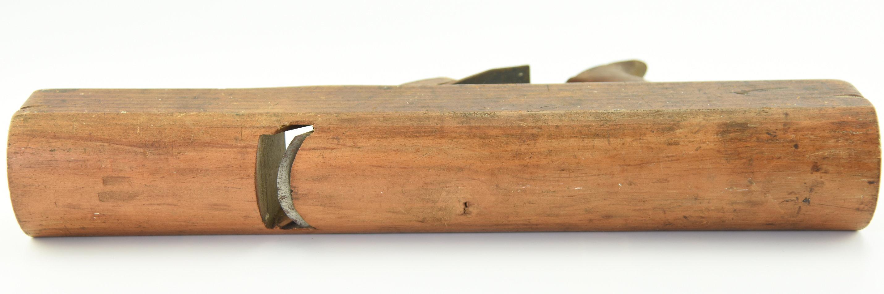 Lot #367 - Olsen Brothers 19th Century wooden hand plane, T. Banbury 19th Century wooden finishing