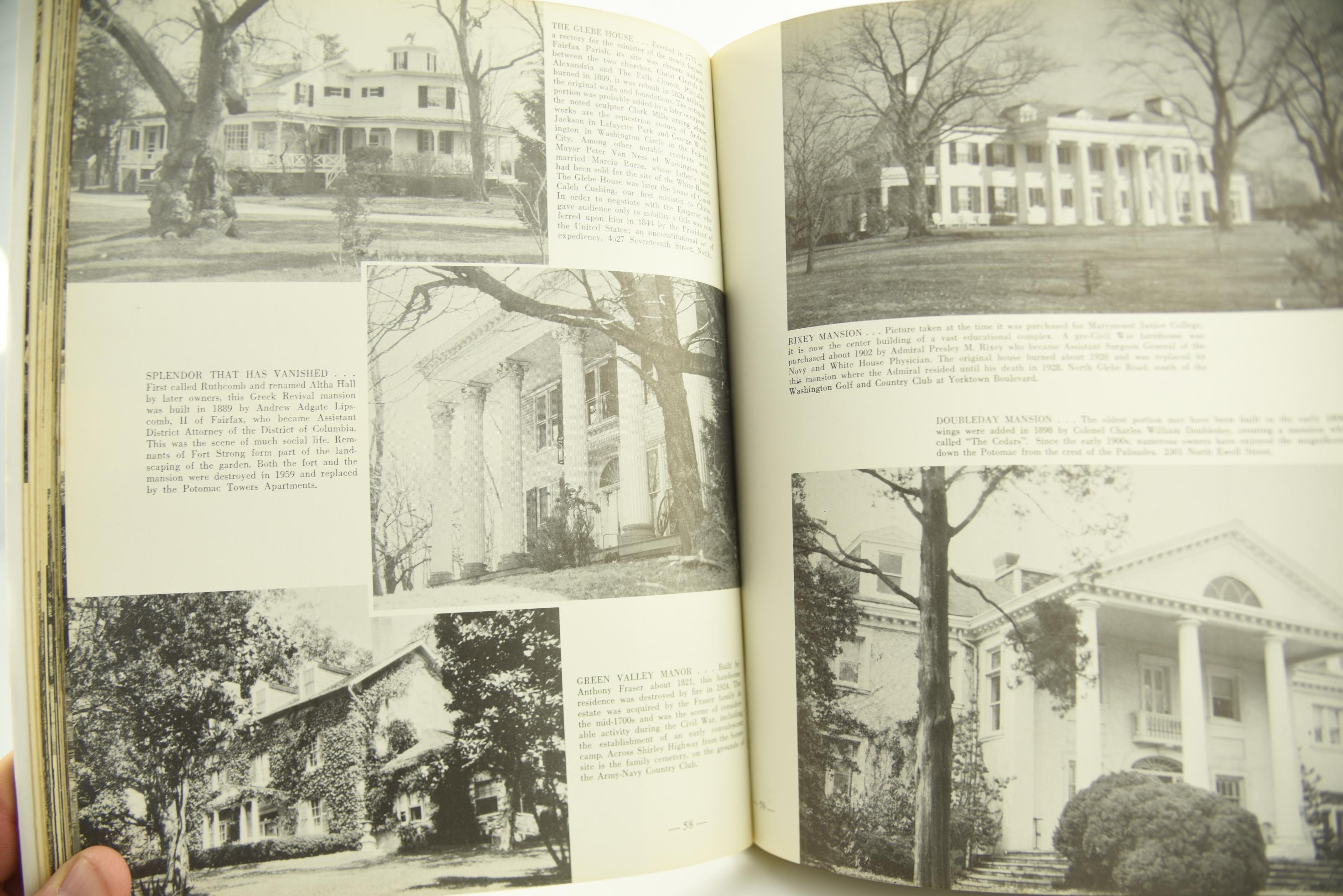 Lot #663 - (4) Books on Virginia Homes to Include: “Old Virginia Houses Along the Fall” by Emmie