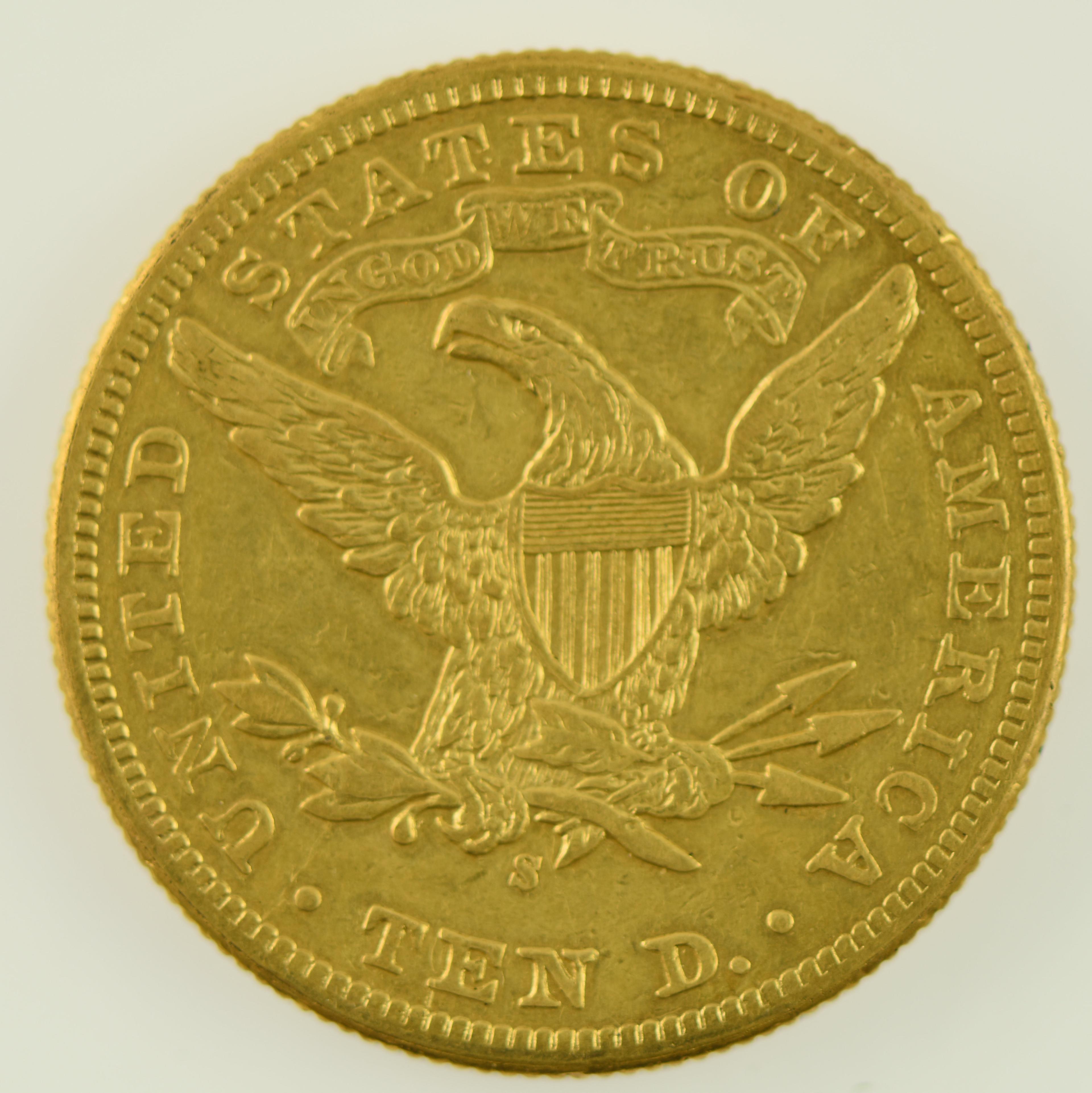 Lot #14 - 1898-S $10 Eagle Gold Piece