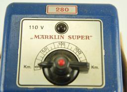 Lot #9 - Marklin model 280A vintage Marklin Super transformer in original box