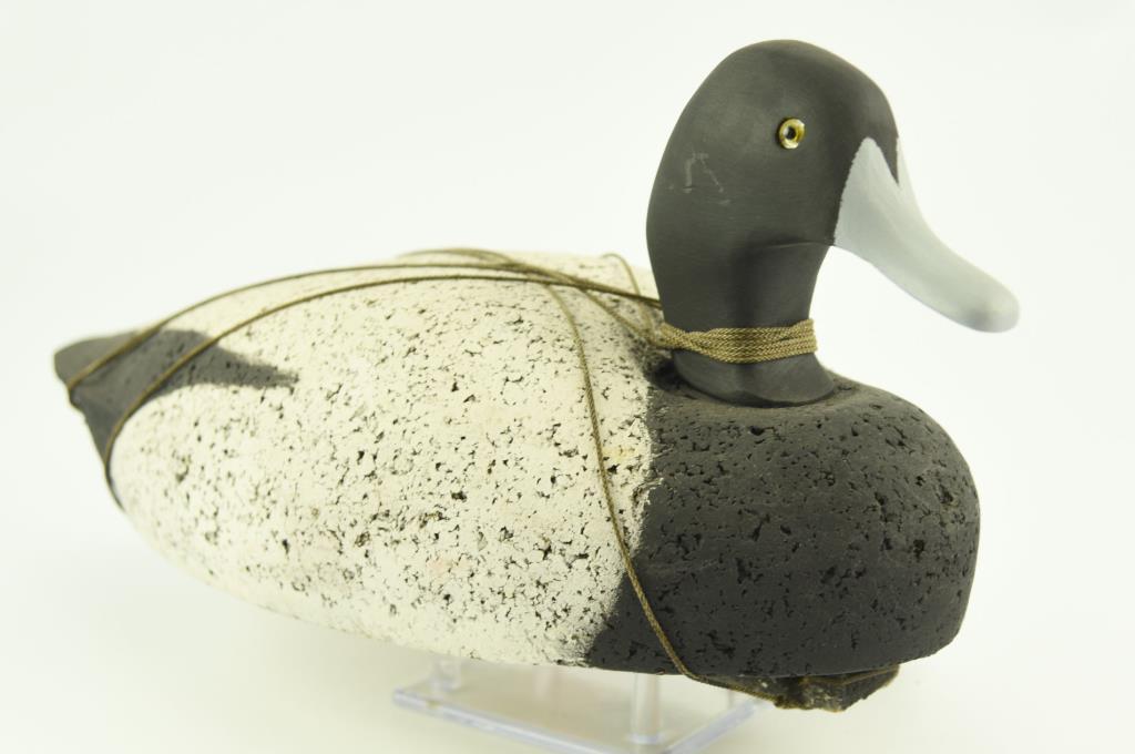 Lot #300 -  (2) Dozen Cork Body Bluebill decoys to include sixteen Drakes and eight hens all