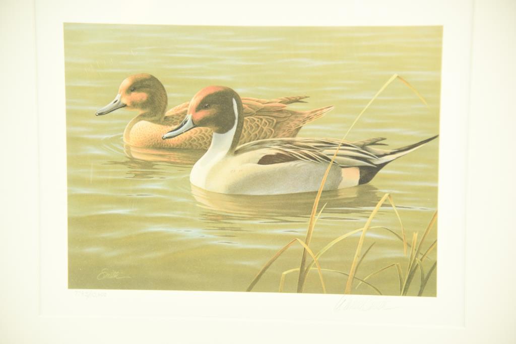 Lot #307 - 1984 First of State Oregon Wildfowl Stamp Print, First of State 1985 Wyoming Stamp