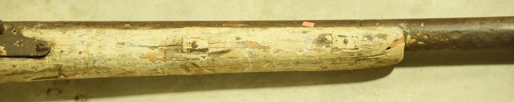 Lot #354 - Important Eastern Shore Punt Gun from the Collection of Morton Kramer. Punt gun was