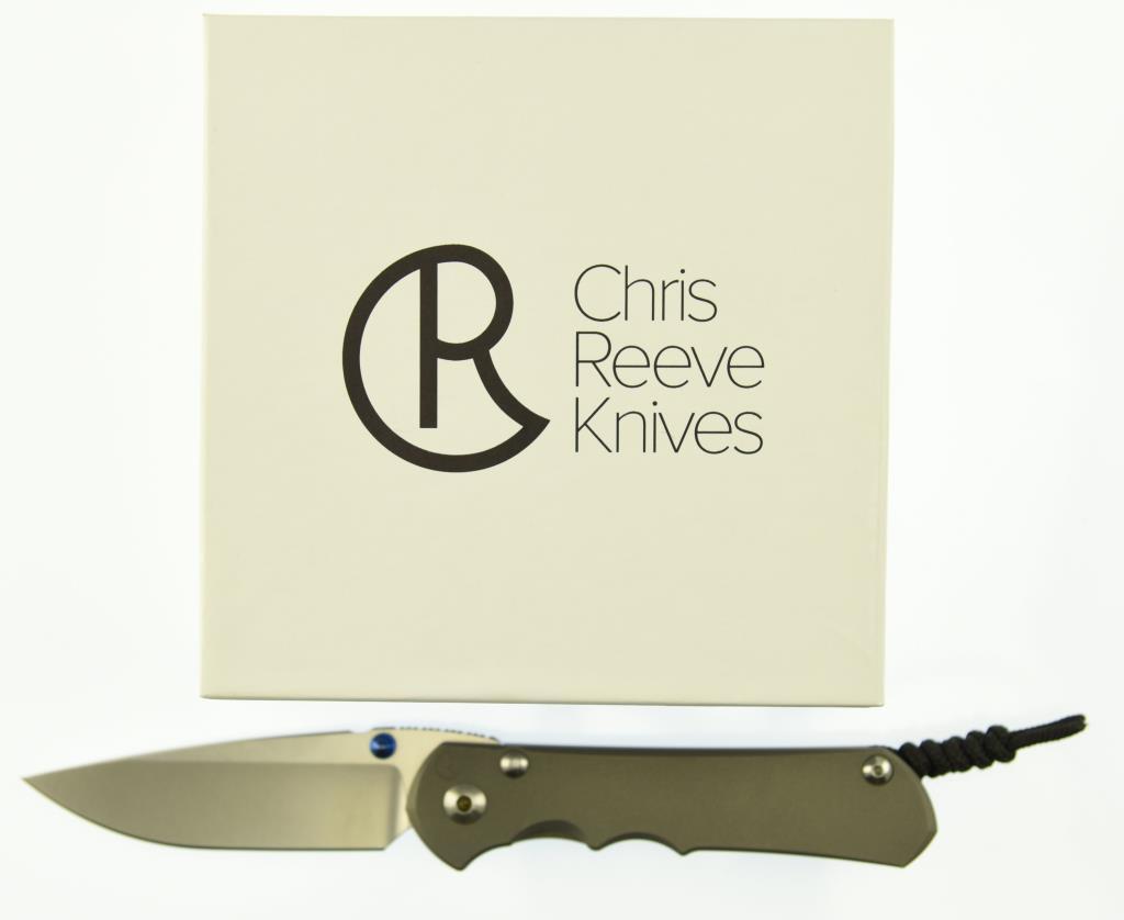 Lot #31 - Chris Reeve Large Inkosi Folding Knife with Box & P/W. Overall Length:  8.39", Closed