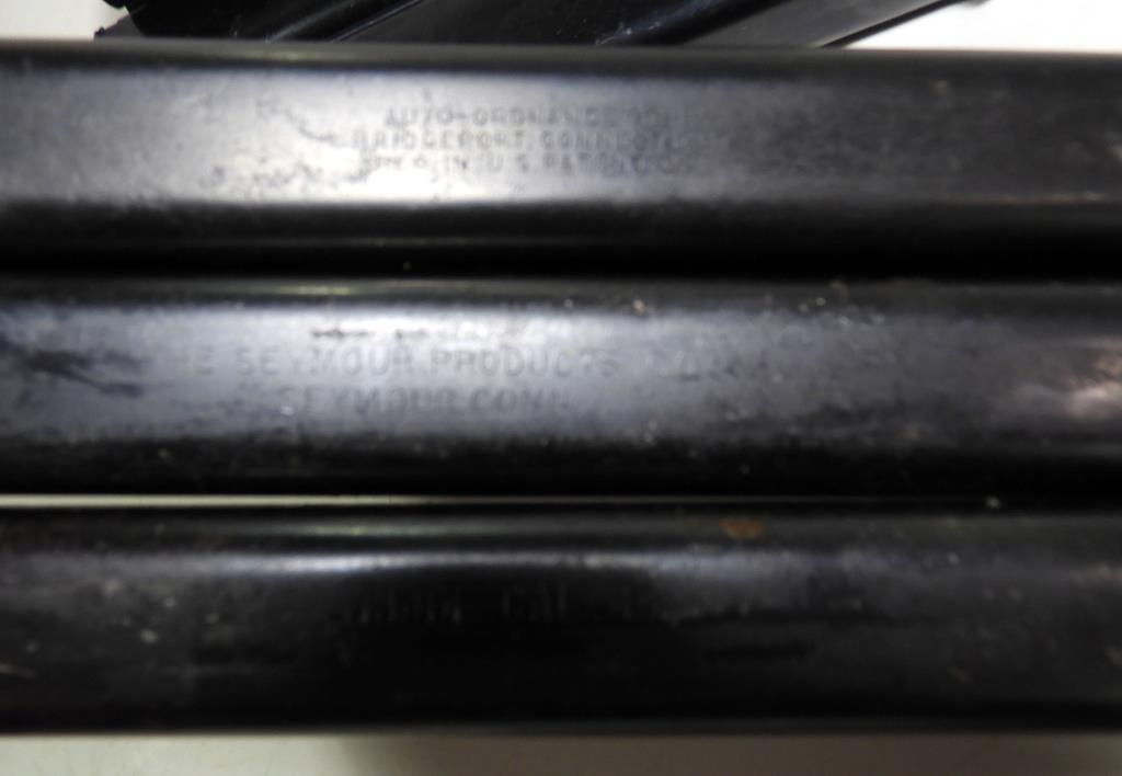 Lot #803 - (10) Thompson 30 Round .45 caliber magazines in military ammo can. HIGH CAPACITY