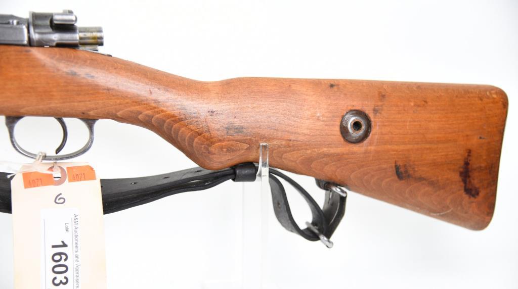 Lot #1603 - T.C. Asfa Ankara K. Kale/Imp By CAI 1903/38 Turkish Mauser BA Rifle SN# 186312 8MM