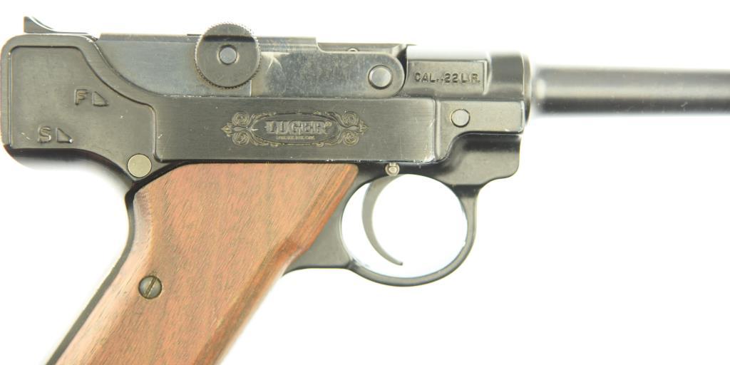 Lot #1621 - Stoeger Arms Corp Luger Semi Auto Pistol SN# 34241 .22LR
