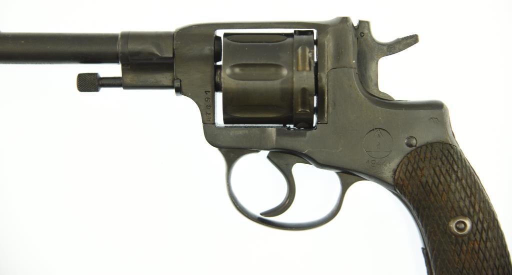 Lot #1643 - Monsin Nagant/Imp By Interordnance 1895 Double Action Revolver SN# ET591 7.62x25MM