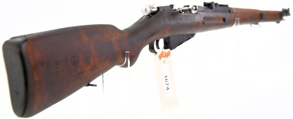 Lot #1674 - Monsin Nagant/Imp By Interordnance 39 Finnish Mauser BA Rifle SN# 206825 7.62X54R