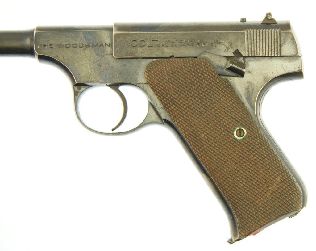 Lot #1692 - Colt's P.T.F.A Mfg. Co. Woodsman Semi Auto Pistol SN# 63469 .22LR