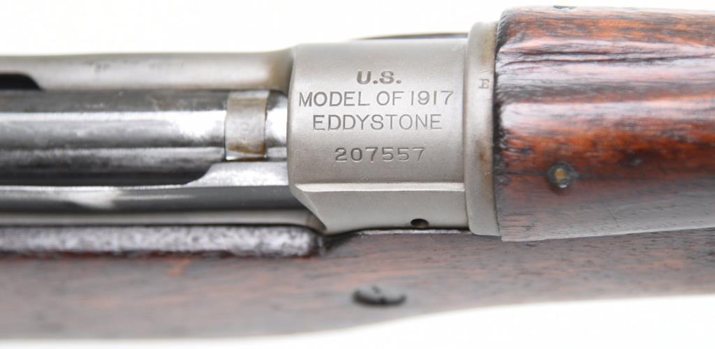 Lot #1697 - U.S. Eddystone Arsenal 1917 Bolt Action Rifle SN# 207557 .30-06 Cal