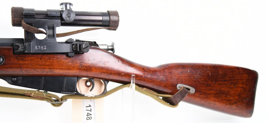 Lot #1748 - Mosin Nagant/Imp By Cai 1891/30 Sniper Bolt Action Rifle SN# 8382 7.62X54R