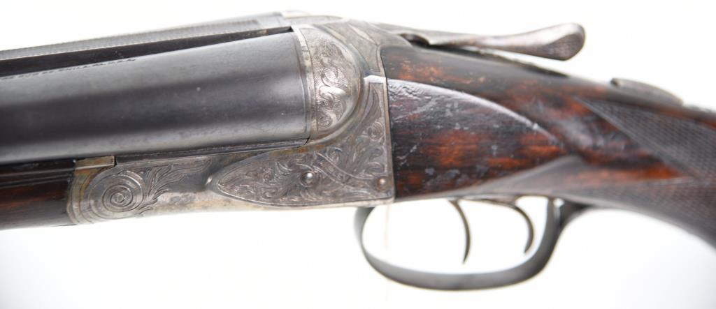 Lot #1761 - Ansley H. Fox Gun Co A Grade SBS Shotgun SN# 28883 12 GA