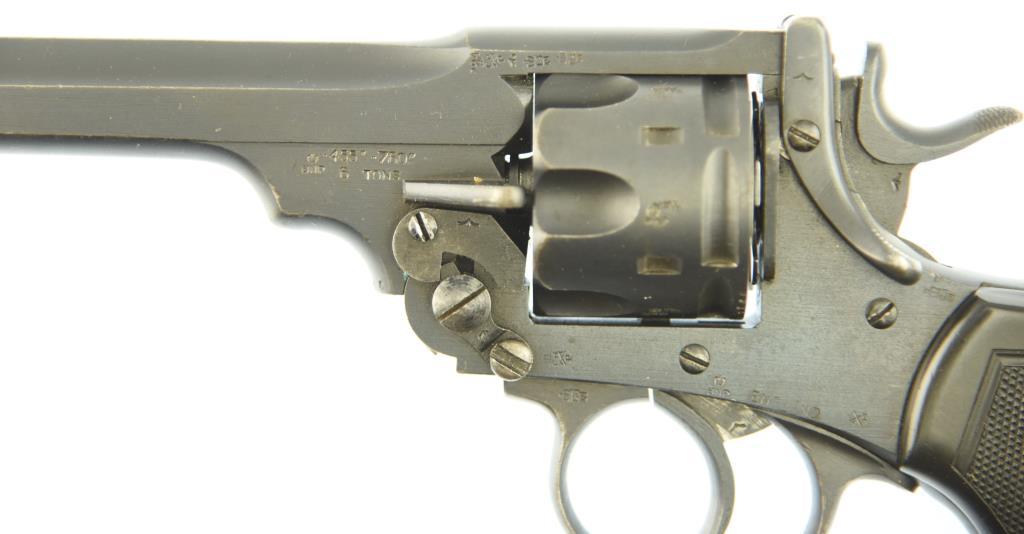 Lot #1764 - Enfield Royal Small Arms Factory Mark VI Double Action Revolver SN# 17145 .455 Cal