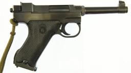 Lot #1767 - Husqvarna Vaffenfabriks 40 Semi Auto Pistol SN# D12569 9 MM