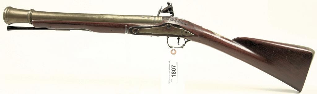 Lot #1807 - Middleton - English Flintlock Blunderbuss Black Powder Rifle SN# NSN 