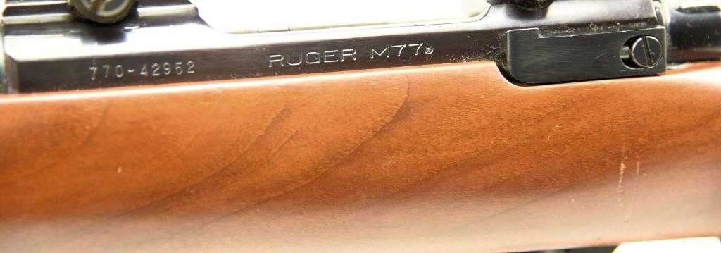 Lot #1827 - Sturm Ruger & Co Inc M77 Mk II Bolt Action Rifle SN# 770-42952 .250 SAVAGE