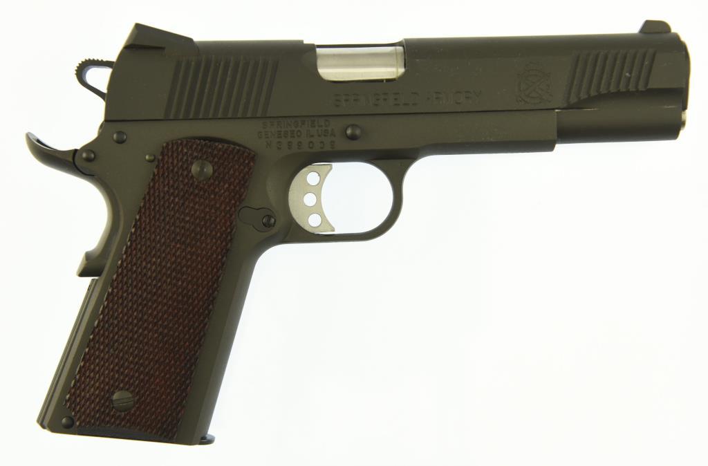 Lot #1837 - Springfield Armory 1911 A1 45 STD. S.S. LOAD Semi Auto Pistol SN# N399909 .45 ACP