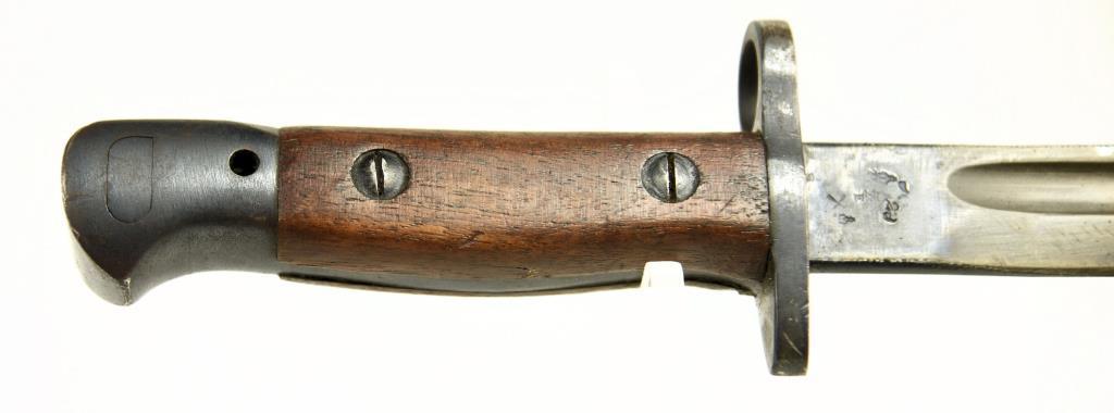 Lot #1847a - British Pattern 1907 Bayonet with scabbard.