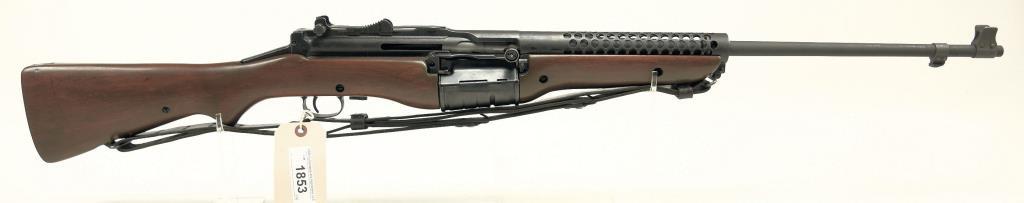 Lot #1853 - Cranston Arms Co Johnson Automatics 1941 Semi Auto Rifle SN# 7756 .30-06 Cal
