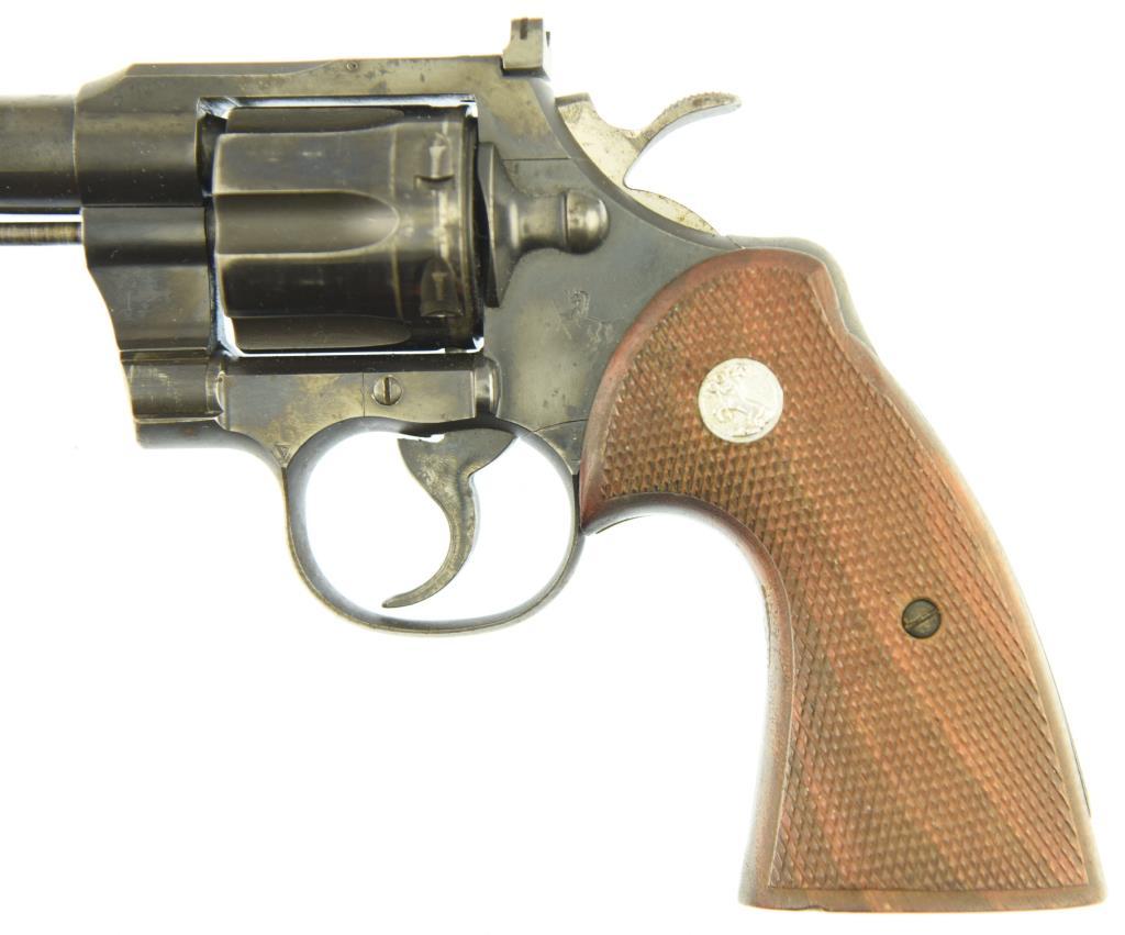 Lot #1860 - Colt's P.T.F.A. Mfg Co Officers Model Match Double Action Revolver SN# 67601 .22 LR