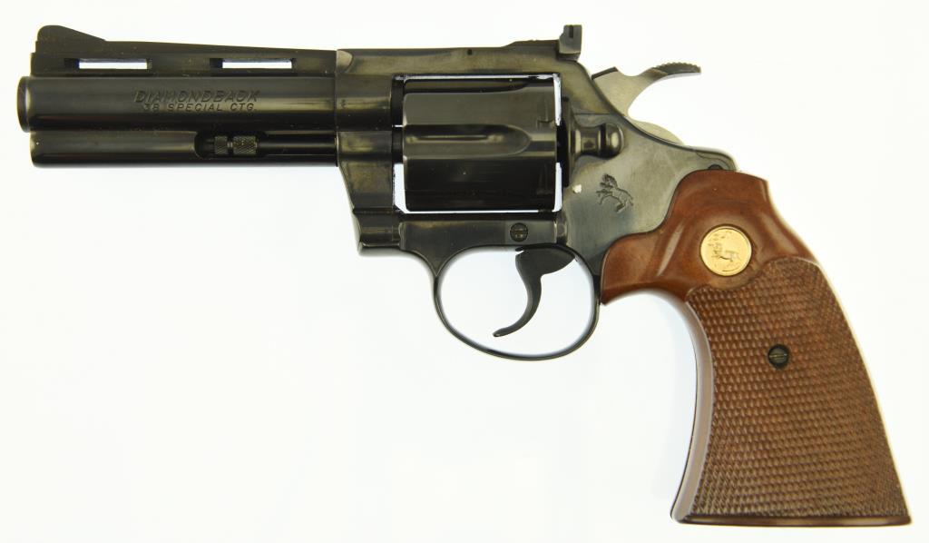 Lot #1884 - Colt's P.T.F.A. Mfg. Co Inc Diamondback Double Action Revolver SN# P47186 .38 SPCL