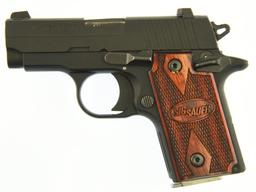 Lot #1886 - Sig Sauer/Imp By Sig Sauer, Inc P238 Semi Auto Pistol SN# 27A025891 .380 Cal