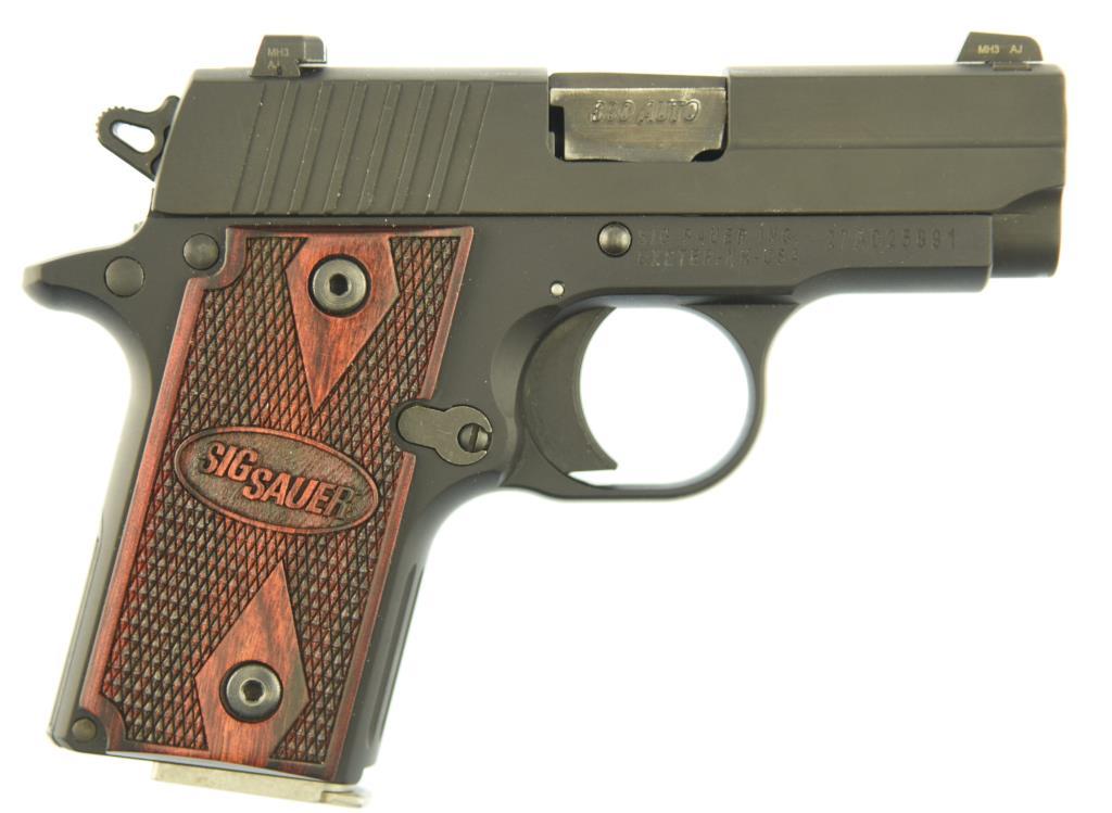 Lot #1886 - Sig Sauer/Imp By Sig Sauer, Inc P238 Semi Auto Pistol SN# 27A025891 .380 Cal