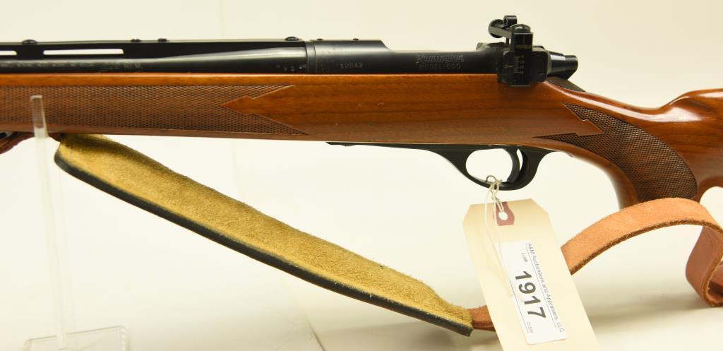 Lot #1917 - Remington Arms Co 600 Bolt Action Rifle SN# 12642 .222 REM