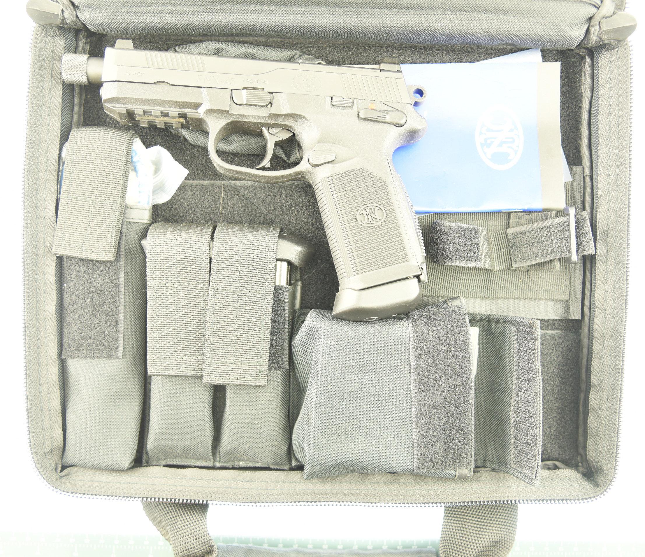 Lot #1865 - FNH USA FNX45 Tactical Semi Auto Pistol SN# FX3U041240 .45 ACP