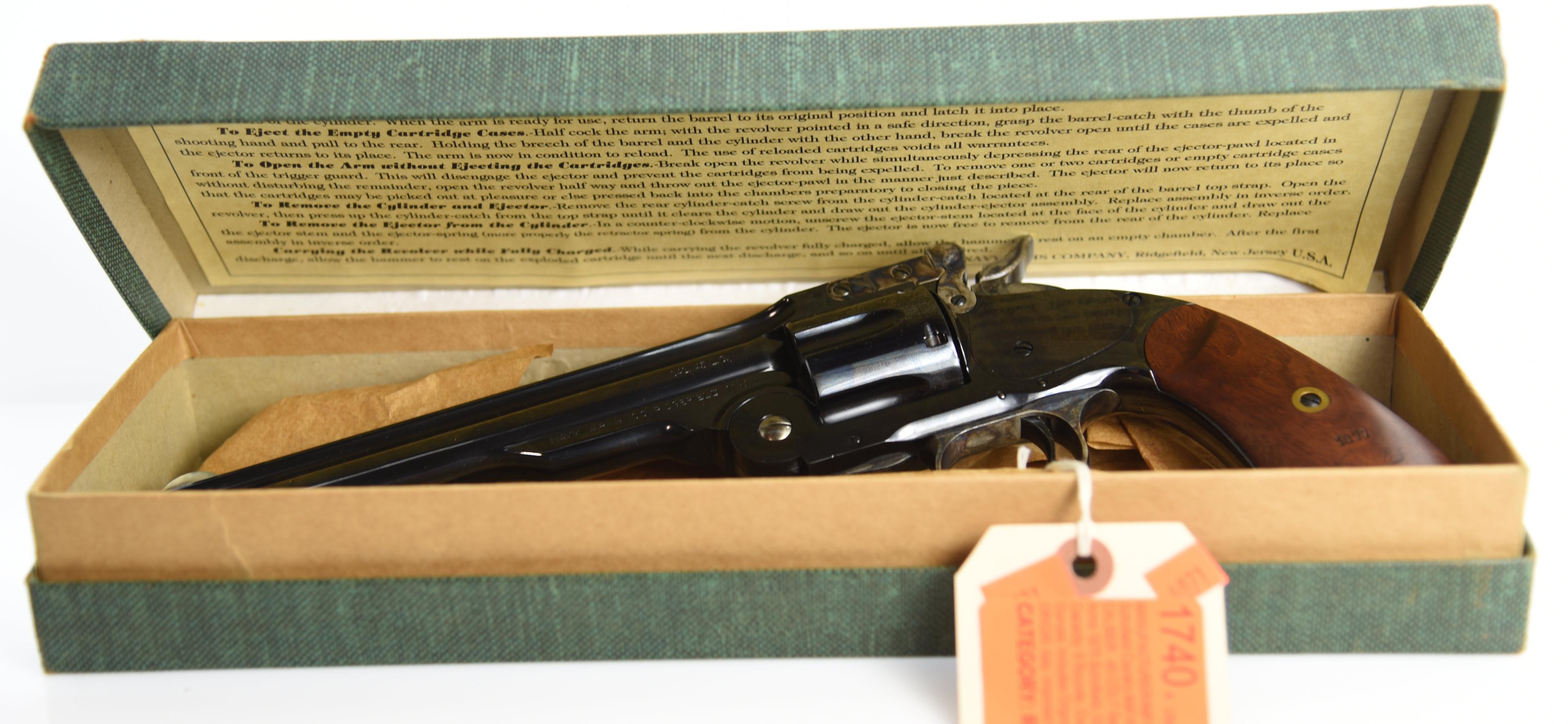 Lot #1740 - A. Uberti/Imp By Navy Arms 1875 Schofield Single Action Revolver SN# 24 .45 COLT